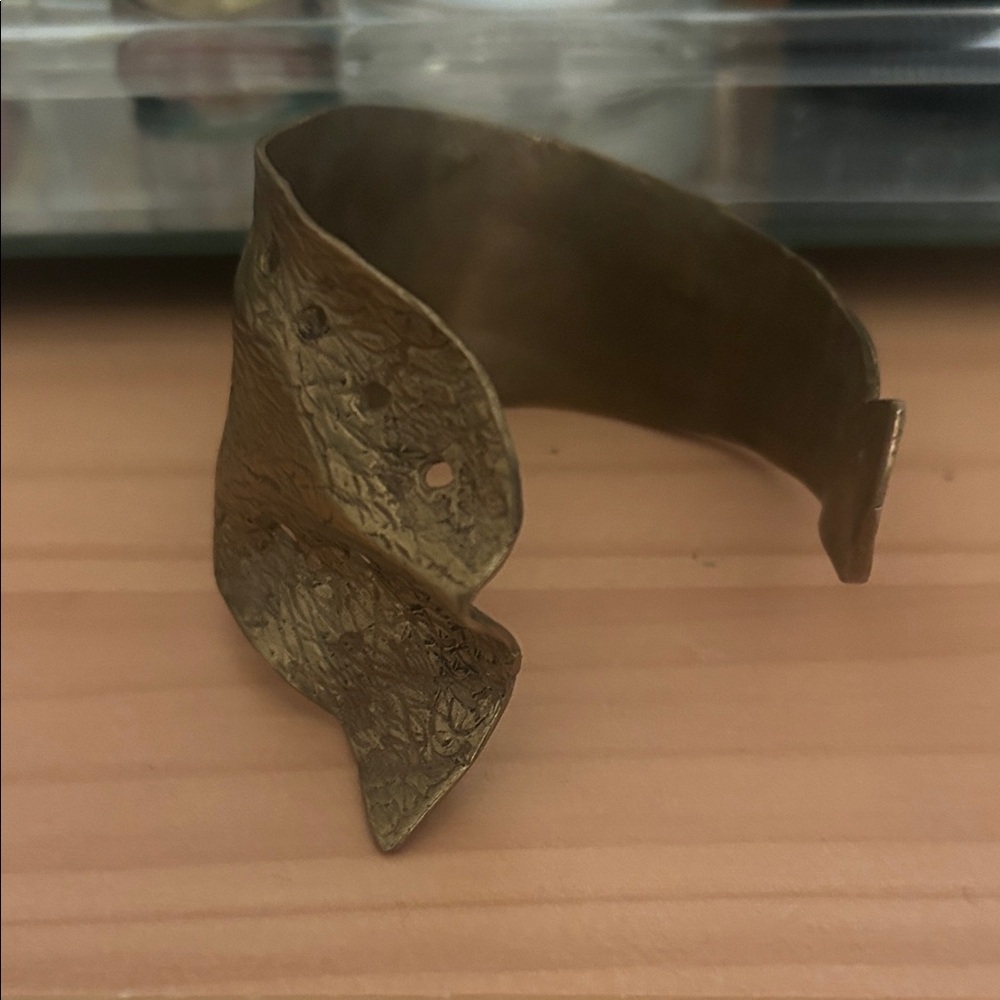 Bronze-Toned Women's Cuff Bracelet